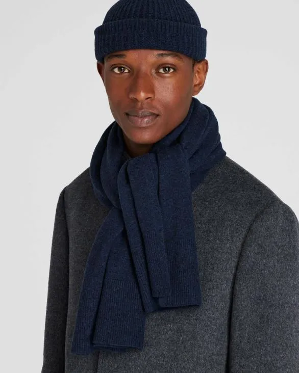 Club Monaco Hats Scarves and Gloves Kensington Cashmere Scarf Navy 8211 Men