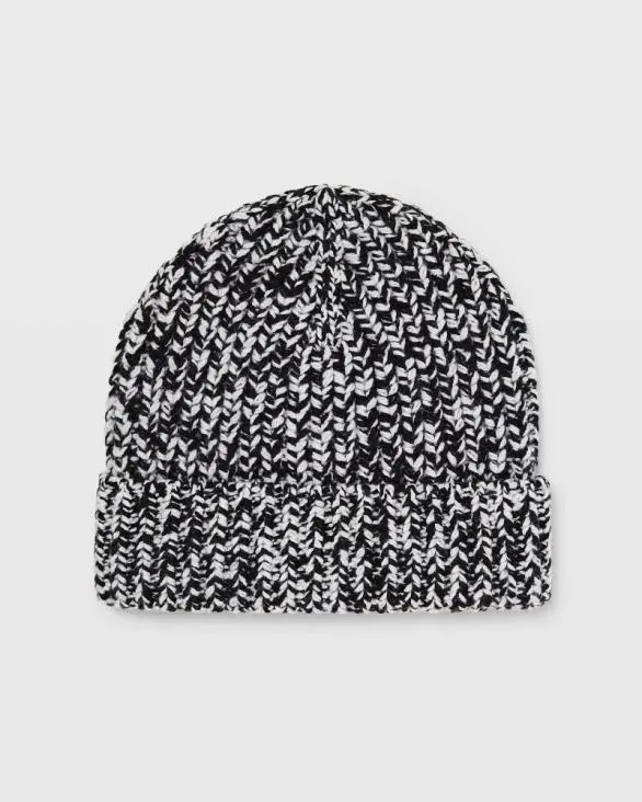 Club Monaco Hats Scarves and Gloves Novelty RibbedKnit Hat Black 8211 Women