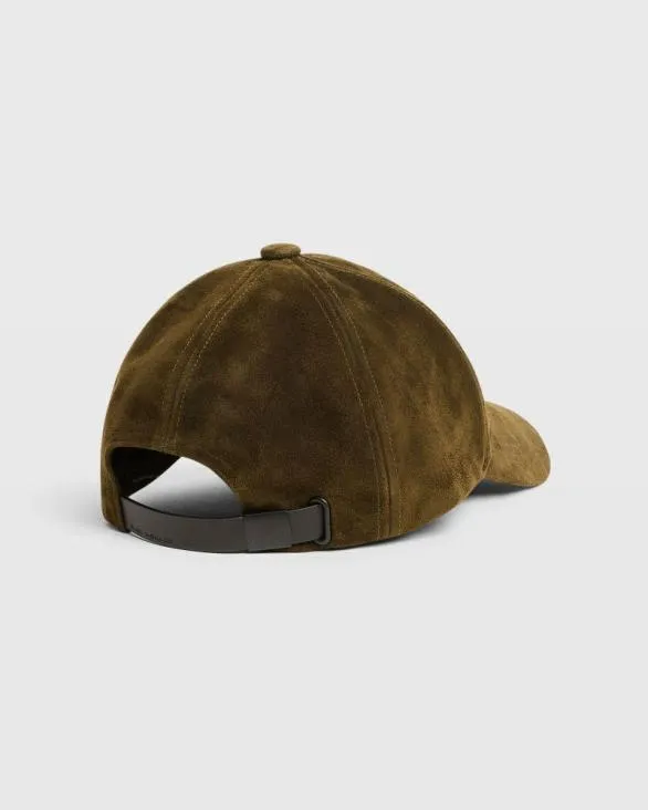 Club Monaco Hats Scarves and Gloves Suede Cap Olive 8211 Men
