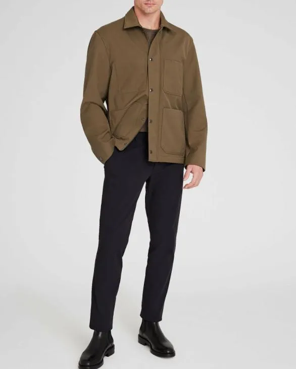 Club Monaco Jackets and Coats Bonded Chore Jacket Olive 8211 Men