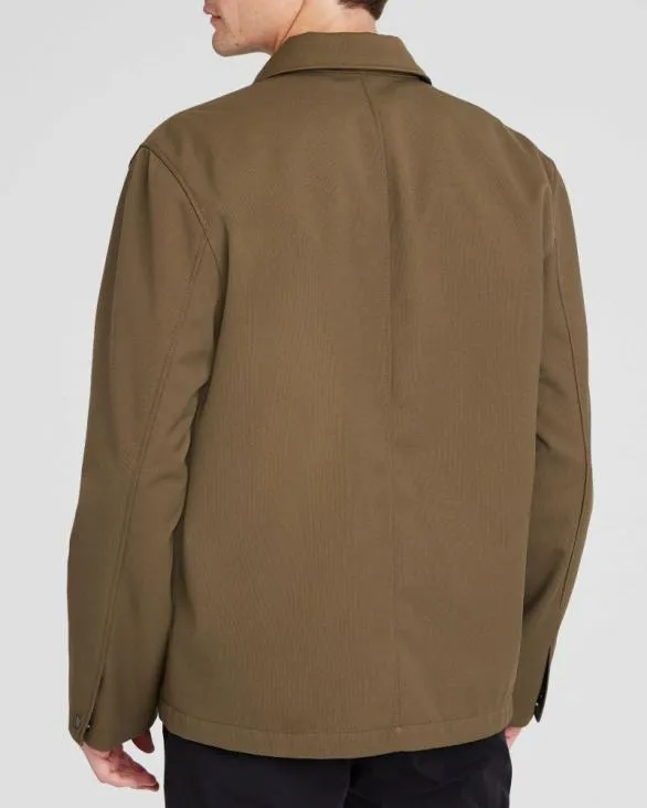 Club Monaco Jackets and Coats Bonded Chore Jacket Olive 8211 Men