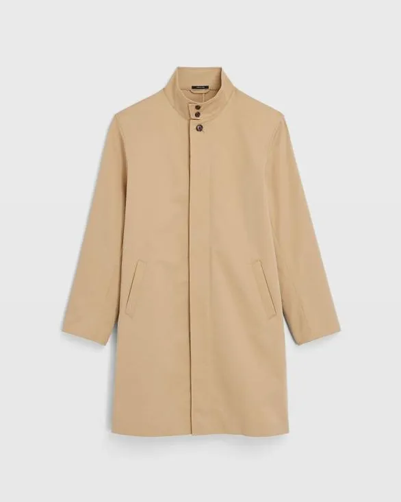 Club Monaco Jackets and Coats Funnel Neck Mac Coat Khaki 8211 Men