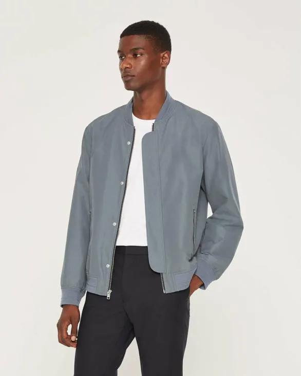 Club Monaco Jackets and Coats Tech Bomber Jacket Grey 8211 Men