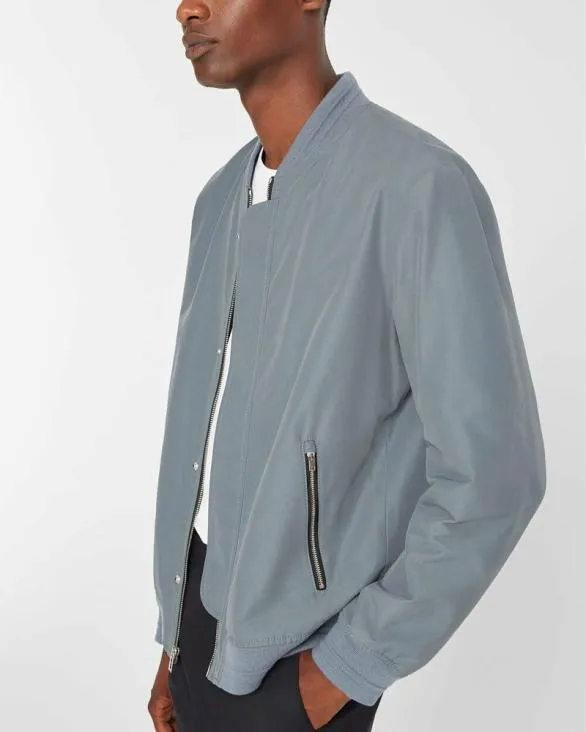 Club Monaco Jackets and Coats Tech Bomber Jacket Grey 8211 Men