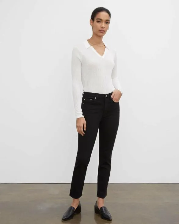 Club Monaco Pants HighRise Skinny Jeans Black 8211 Women