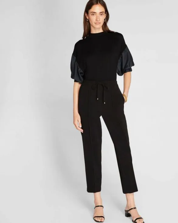 Club Monaco Pants Tailored Jogger Black 8211 Women