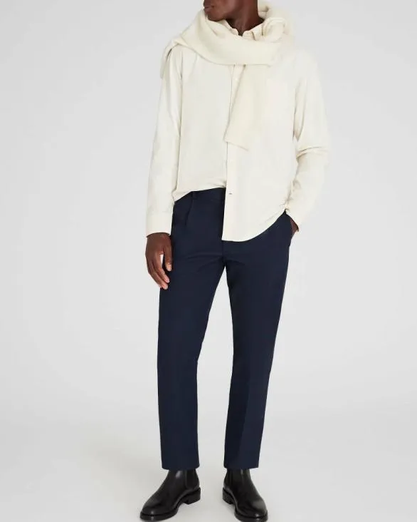 Club Monaco Shirts LongSleeve Corduroy Shirt Cream 8211 Men