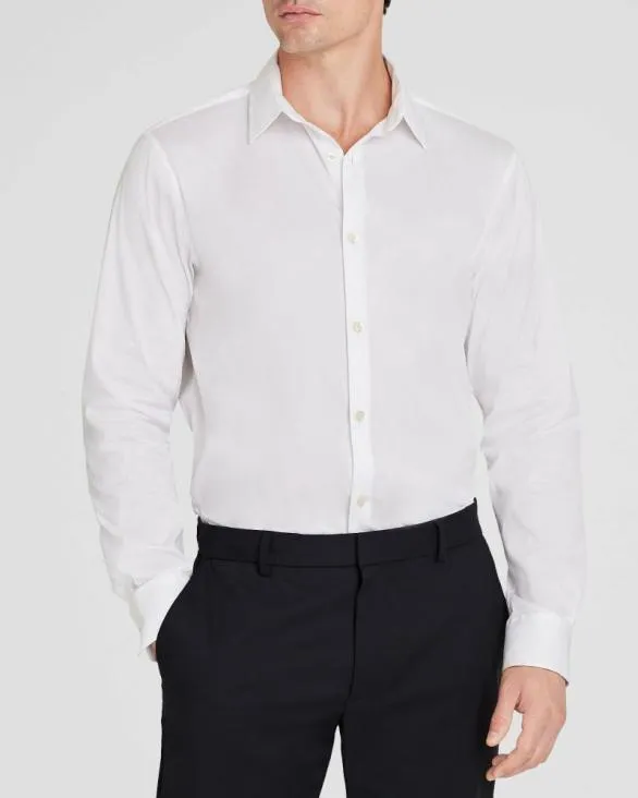 Club Monaco Shirts Stretch Poplin Dress Shirt White 8211 Men