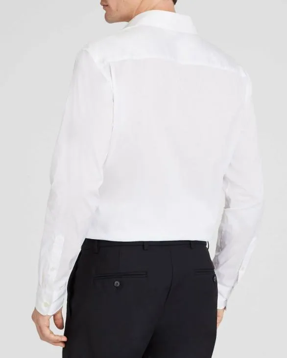 Club Monaco Shirts Stretch Poplin Dress Shirt White 8211 Men