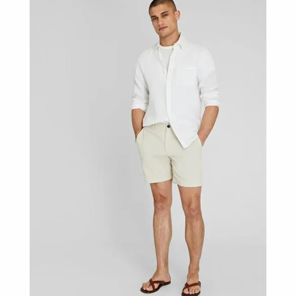 Club Monaco Shorts Baxter Texture 7034 Short Off White 8211 Men