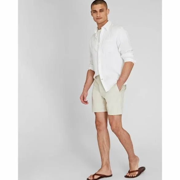 Club Monaco Shorts Baxter Texture 7034 Short Off White 8211 Men