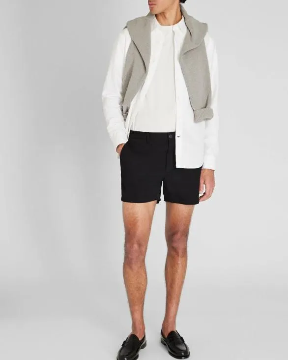 Club Monaco Shorts Jax Texture 5034 Shorts Black 8211 Men