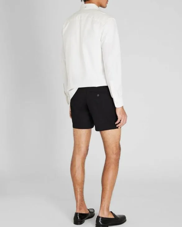 Club Monaco Shorts Jax Texture 5034 Shorts Black 8211 Men