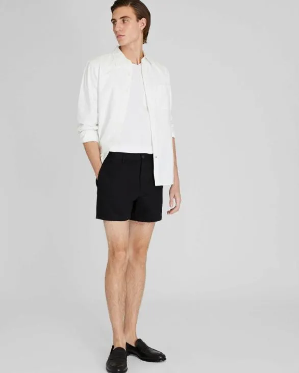 Club Monaco Shorts Jax Texture 5034 Shorts Black 8211 Men