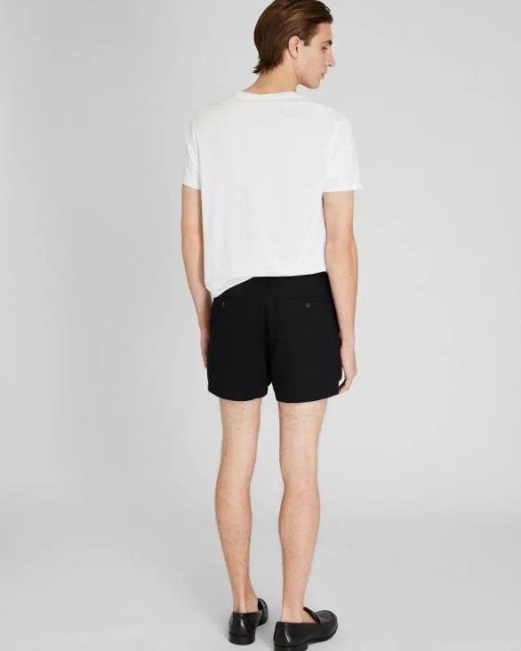 Club Monaco Shorts Jax Texture 5034 Shorts Black 8211 Men
