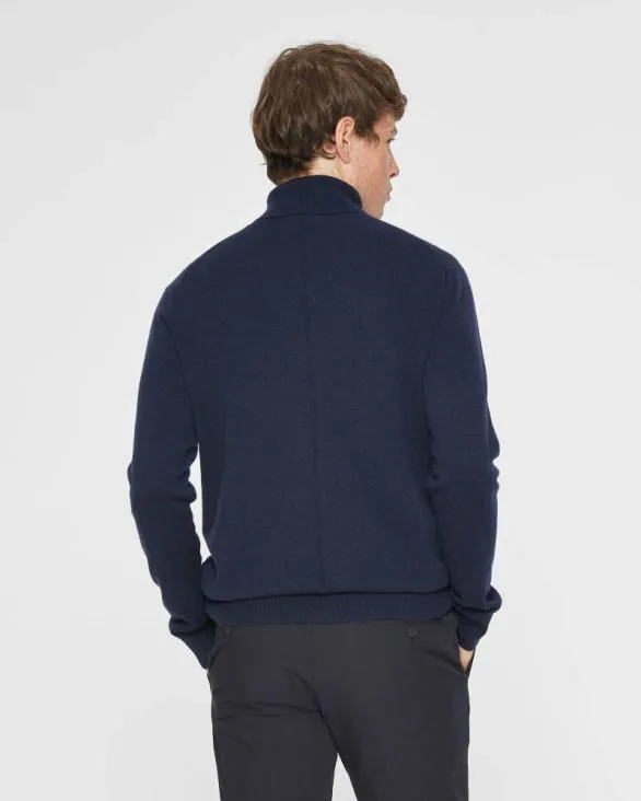 Club Monaco Sweaters Cashmere Turtleneck Navy 8211 Men