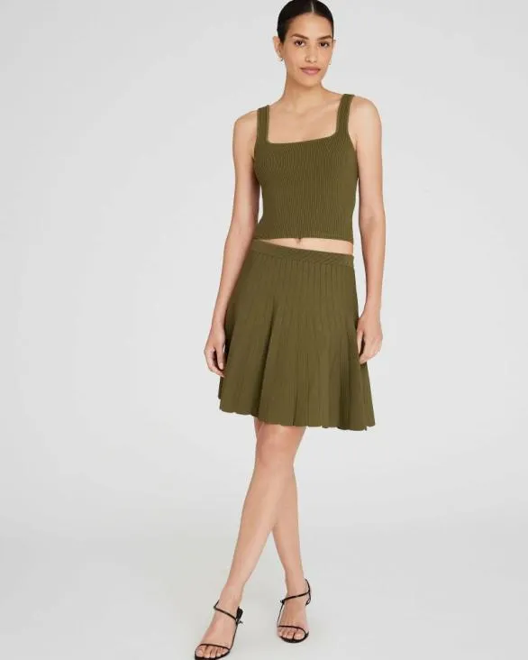 Club Monaco Sweaters Square Neck Tank Olive Drab 8211 Women