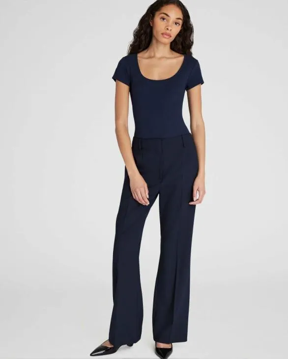 Club Monaco Tees Bowee Scoop Neck Tee Navy 8211 Women