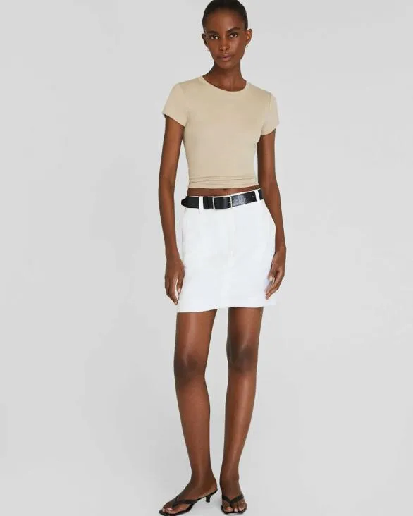 Club Monaco Tees Bowee Tee Taupe 8211 Women