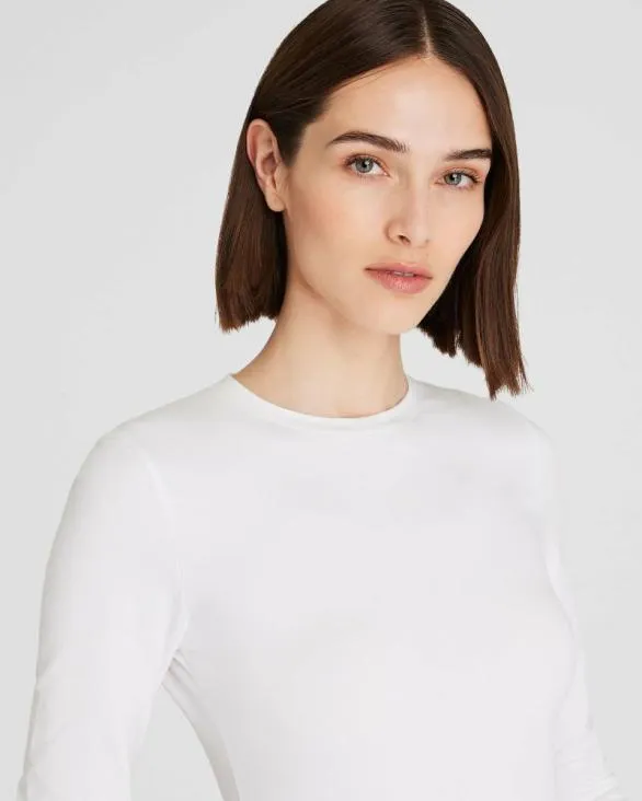 Club Monaco Tops Contour LongSleeve Top White 8211 Women