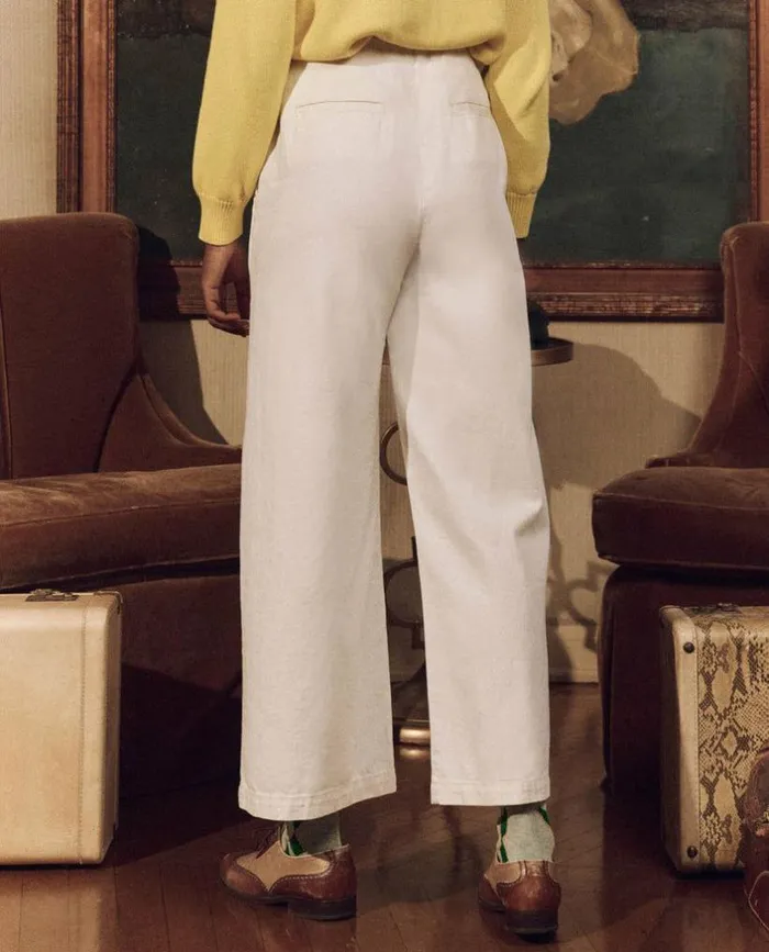 Collection The Great The Sculpted Trouser Natural Hemp