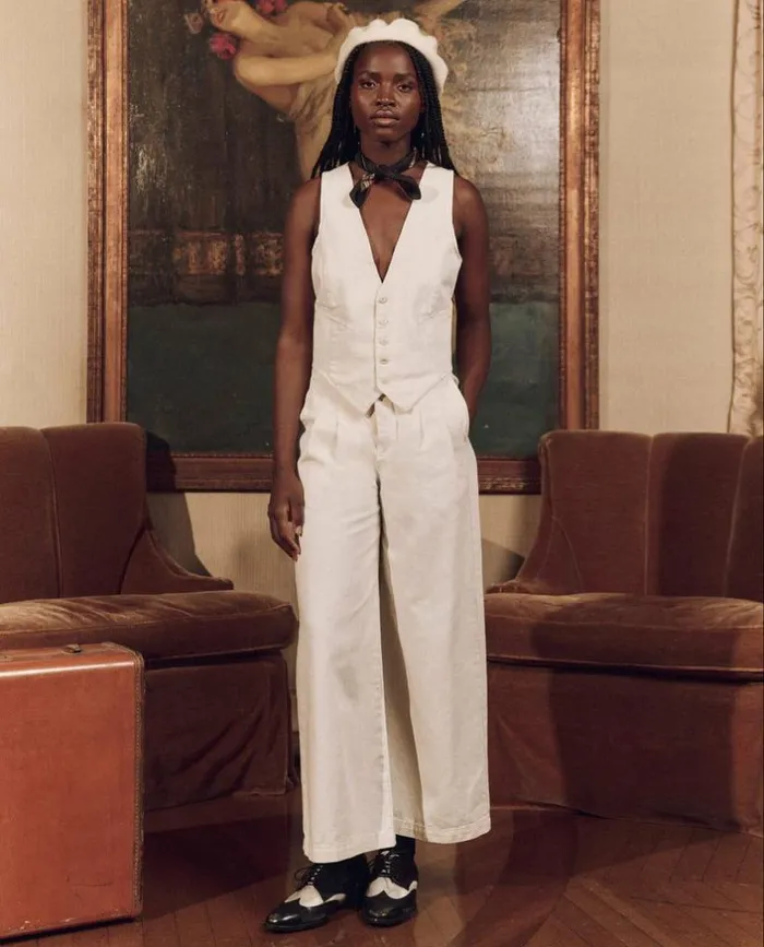 Collection The Great The Sculpted Trouser Natural Hemp