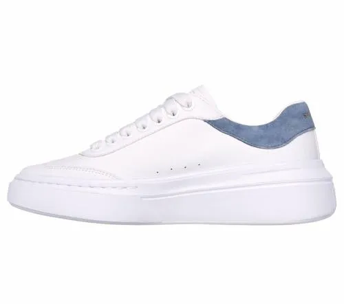 Cordova Classic White Blue Women SKECHERS Lace Up