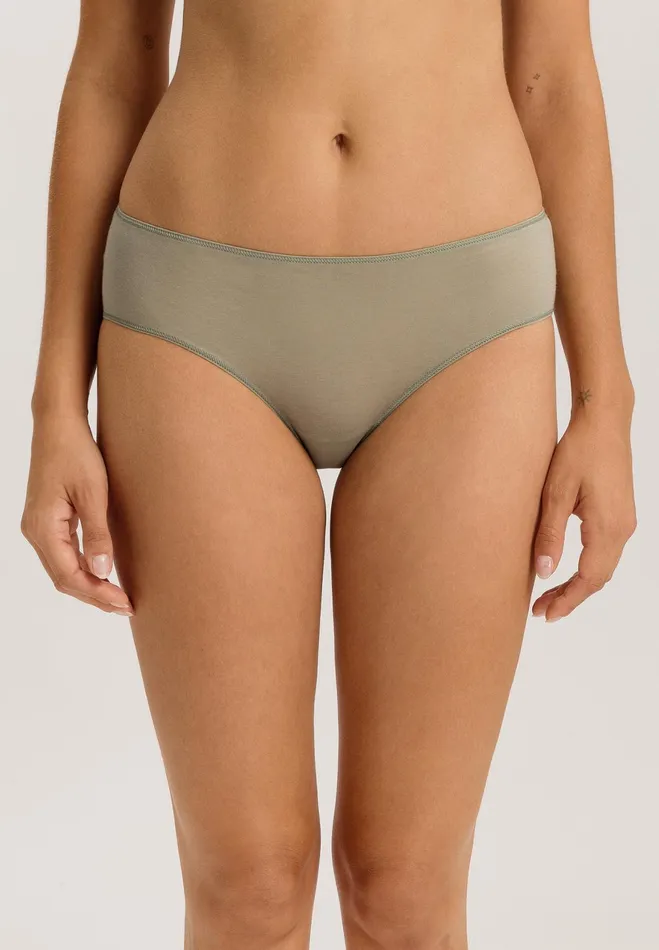 Cotton HiCut Brief Crystal Green Women HANRO High Cut Briefs