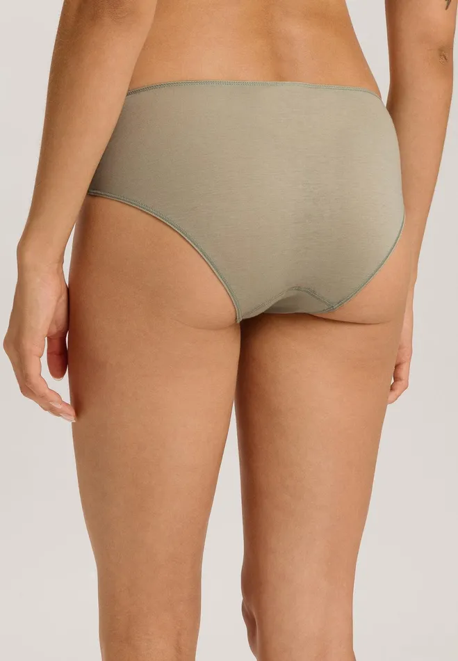 Cotton HiCut Brief Crystal Green Women HANRO High Cut Briefs