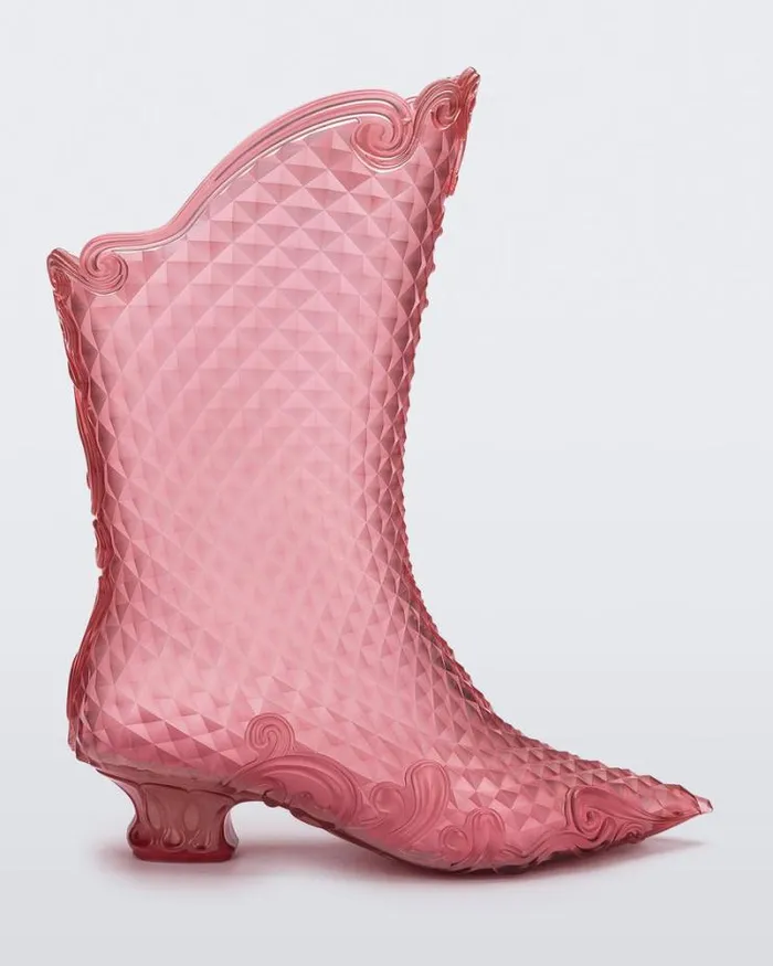 Court Boot Pink Women Melissa Boots