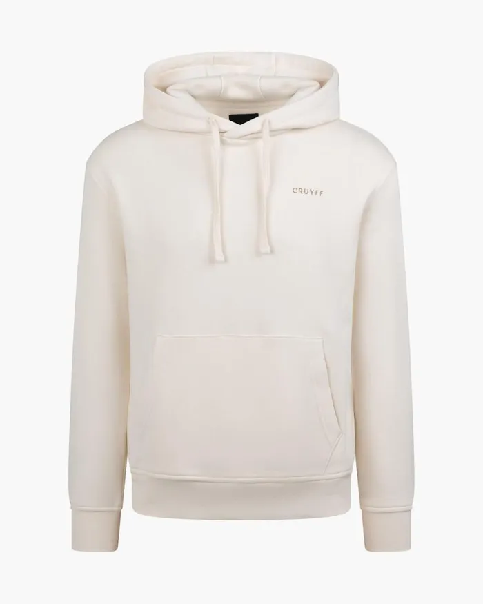Cruyff 03979 Hoodie Whiteorange Men Sweats and Hoodies