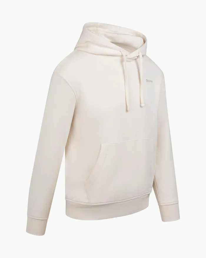 Cruyff 03979 Hoodie Whiteorange Men Sweats and Hoodies