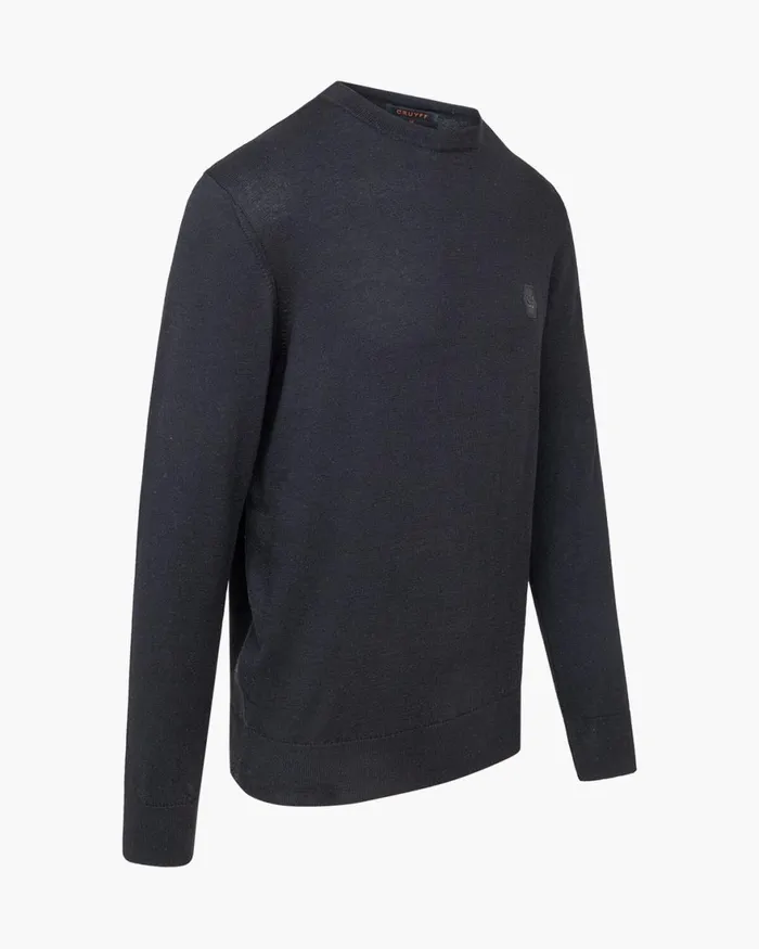 Cruyff Basco Jumper Black Men Sweats and Hoodies Cruyff Basco Jumper Black Men Sweats and Hoodies