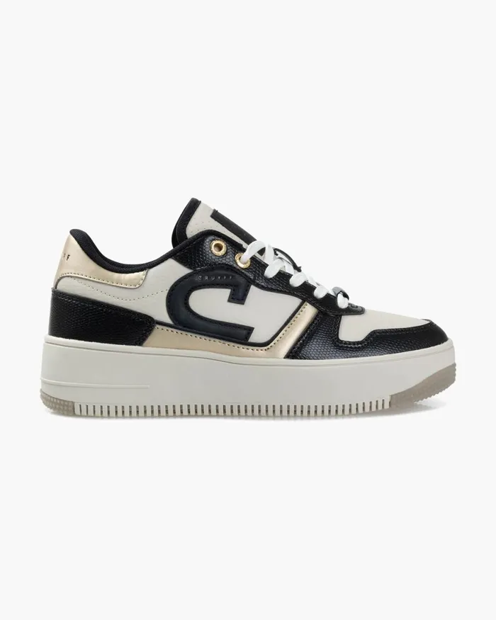 Cruyff Campo Low Lux Tall 8211 MattSu Blackgold Women Sneakers