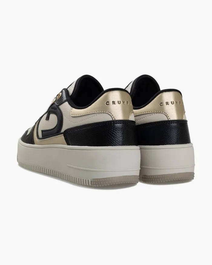 Cruyff Campo Low Lux Tall 8211 MattSu Blackgold Women Sneakers Cruyff Campo Low Lux Tall 8211 MattSu Blackgold Women Sneakers