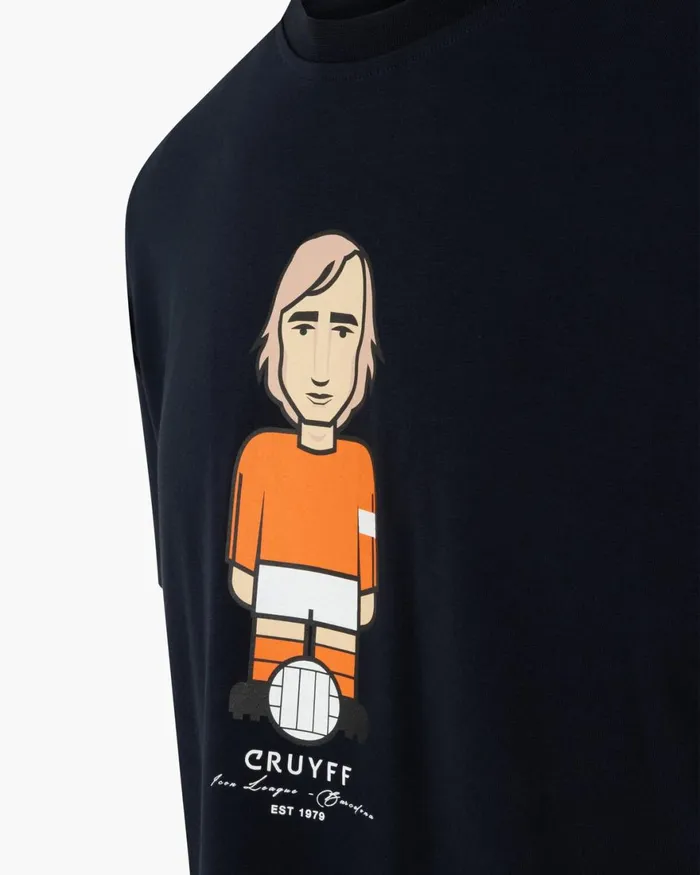 Cruyff Cruyff Avatar Tee Navy Men TShirts and Polo039s Cruyff Cruyff Avatar Tee Navy Men TShirts and Polo039s