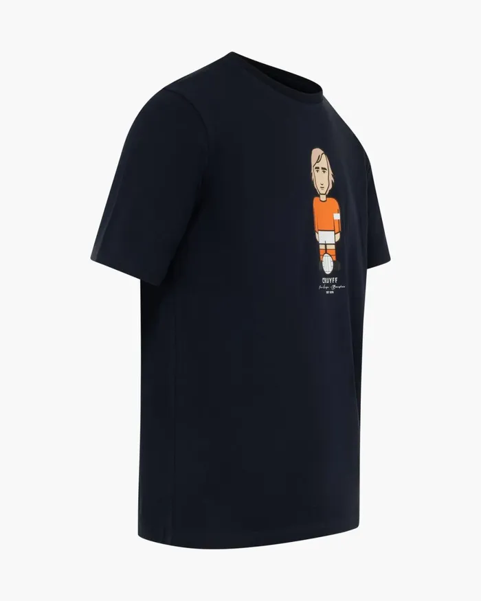 Cruyff Cruyff Avatar Tee Navy Men TShirts and Polo039s Cruyff Cruyff Avatar Tee Navy Men TShirts and Polo039s