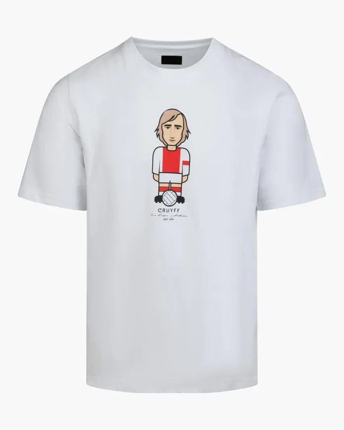 Cruyff Cruyff Avatar Tee White Men TShirts and Polo039s