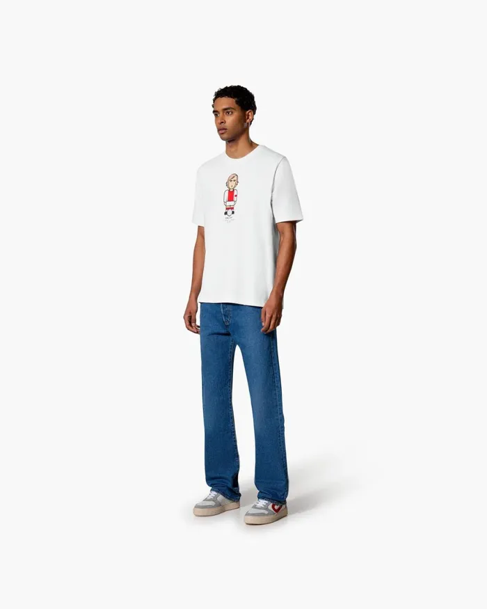Cruyff Cruyff Avatar Tee White Men TShirts and Polo039s Cruyff Cruyff Avatar Tee White Men TShirts and Polo039s