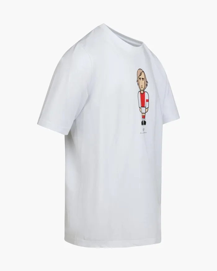 Cruyff Cruyff Avatar Tee White Men TShirts and Polo039s Cruyff Cruyff Avatar Tee White Men TShirts and Polo039s