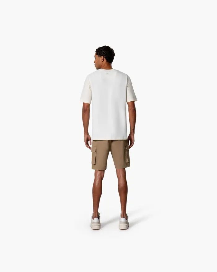 Cruyff Cruyff Turn Tee Whiteorange Men TShirts and Polo039s Cruyff Cruyff Turn Tee Whiteorange Men TShirts and Polo039s