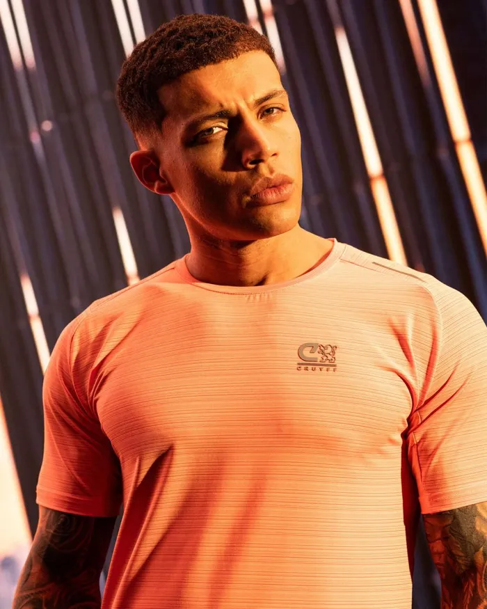 Cruyff Degrees TShirt Orange Men TShirts and Polo039s