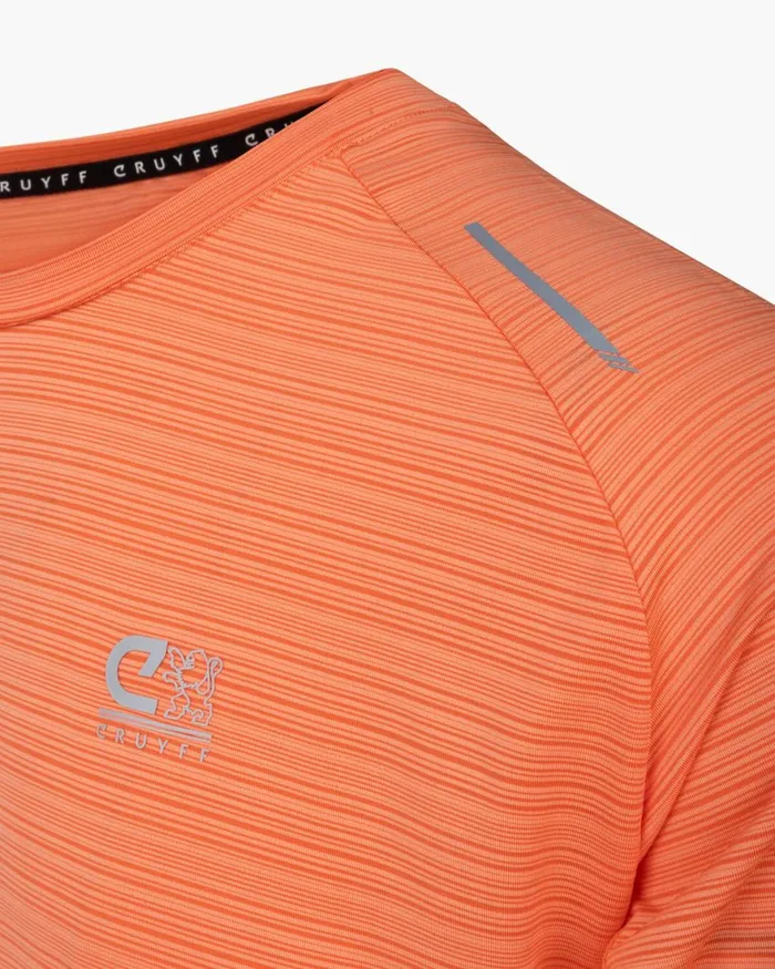 Cruyff Degrees TShirt Orange Men TShirts and Polo039s