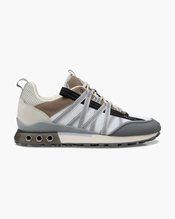Cruyff Fearia HexTech Whitebrown Men Sneakers