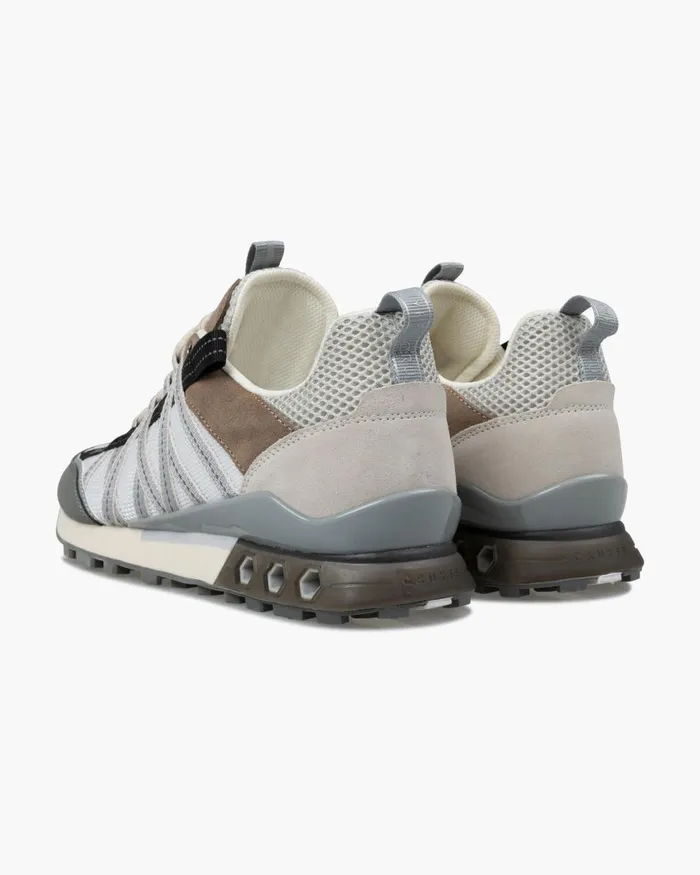 Cruyff Fearia HexTech Whitebrown Men Sneakers Cruyff Fearia HexTech Whitebrown Men Sneakers