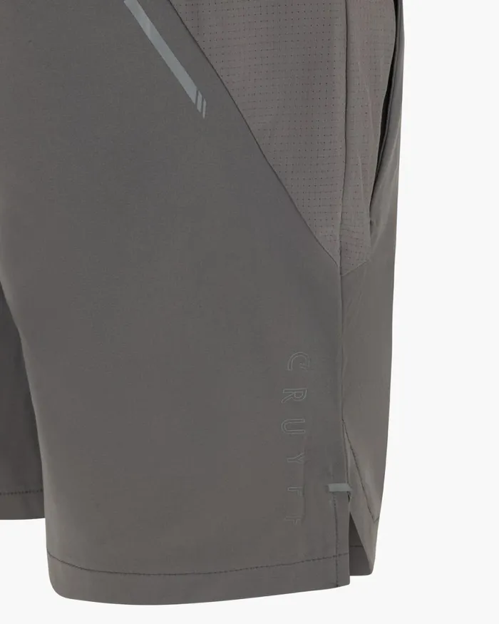 Cruyff Flame Shorts Antracite Junior Bottoms
