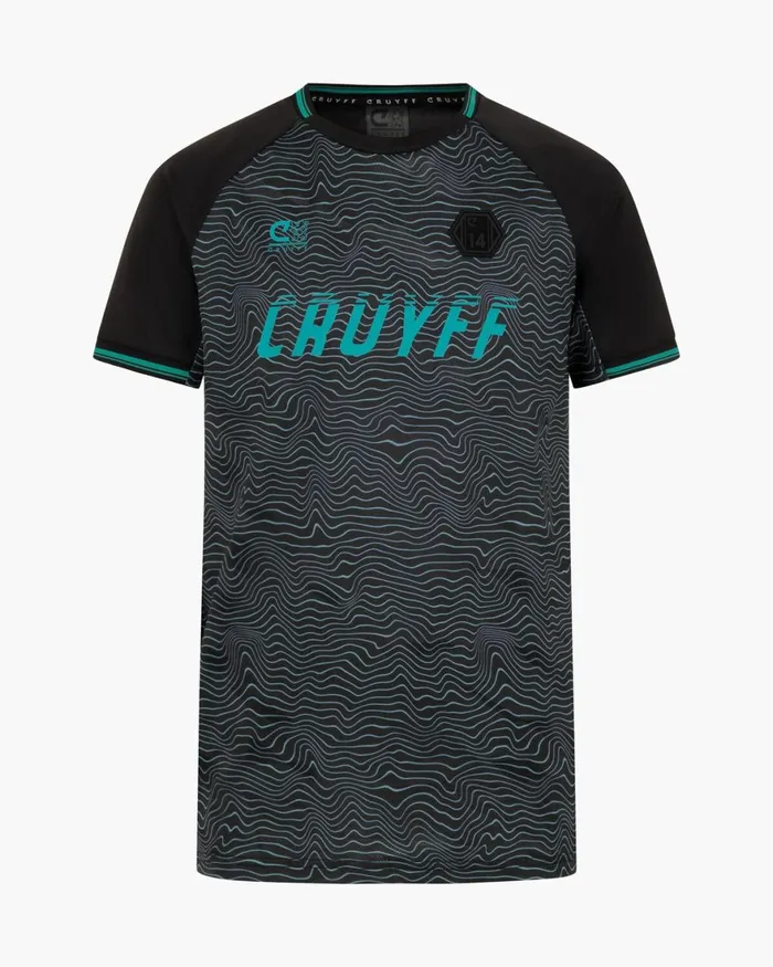 Cruyff Icon Tee Blue Junior Tshirts Cruyff Icon Tee Blue Junior Tshirts