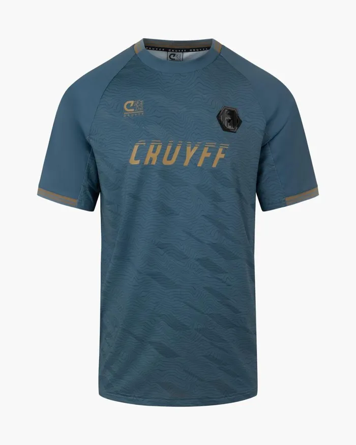 Cruyff Icon Tee Teal Men TShirts and Polo039s