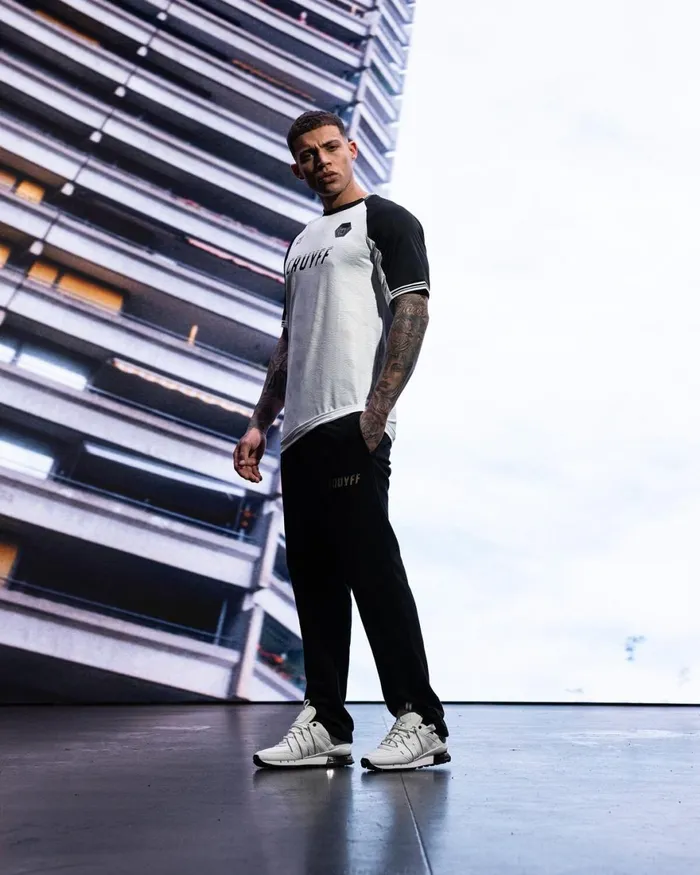 Cruyff Icon Tee White Men TShirts and Polo039s Cruyff Icon Tee White Men TShirts and Polo039s