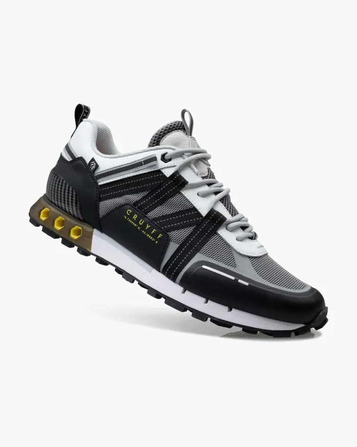 Cruyff Interlace HexTech Montserrat Whiteyellow Men Sneakers